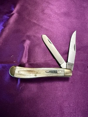 Cuchillo Shrade Trapper años 70 Foto 1 de 3