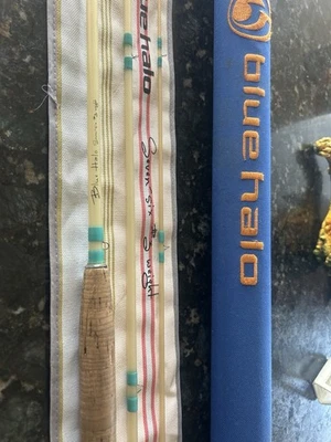 Barra de mosca Blue Halo 3 Wt 7 pies 6 pulgadas Foto 1 de 2