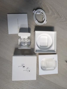 EMPTY BOX -Apple AirPod PRO 2nd Gen With Accessories/Genuine/Parts.. - Photo 1 sur 5