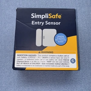 Sensore di ingresso SimpliSafe ES3 bianco magnetico nuovo sigillato - Foto 1 di 2