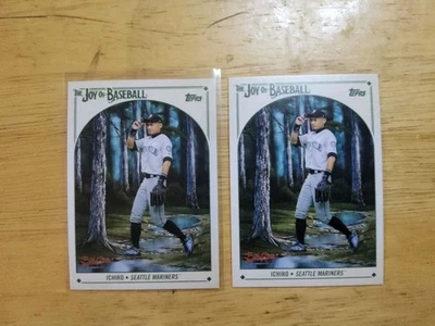 Ichiro Suzuki 2023 Topps x Bob Ross Joy of Baseball Card #42 Seattle Mariners (2 - Image 1 of 2