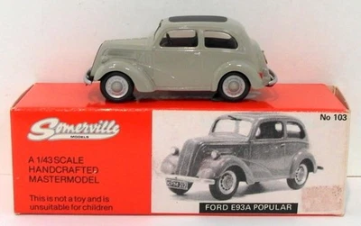 Modelos Somerville escala 1/43 103 - Ford E93A popular - Fawn Foto 1 de 4
