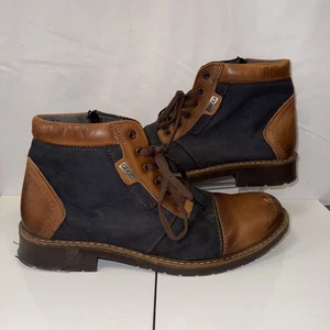 Gucci Brown Patchwork Vintage Style Boots EU42 UK9 - Picture 1 of 7