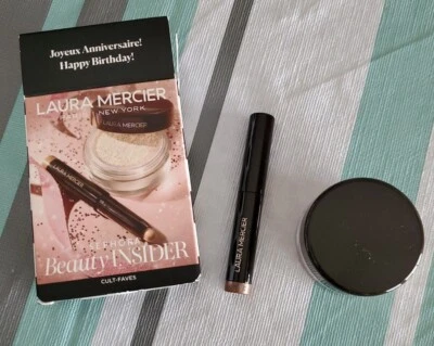 Polvo y sombra de ojos Laura Mercier Setting Stick en STRAPLESS Travel Nuevo Foto 1 de 2