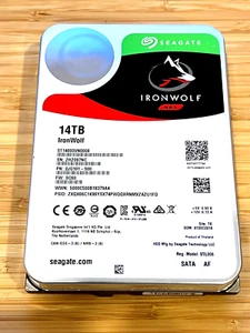 ST14000VN0008 Seagate IronWolf 14TB 3.5" SATA3 7200rpm for Raid NAS Internal HDD - Picture 1 of 4