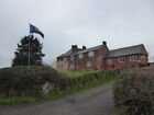 Photo 6x4 Farm with a flag at Lye Hall above Hampton Loade Hampton/SO748 c2022