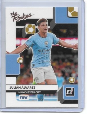 2022-23 Panini Donruss Soccer FIFA Inserts - Ronaldo, Benzema, Salah, Alvarez - Image 1 of 3