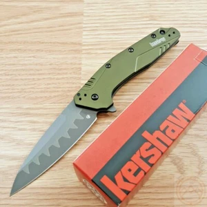 Kershaw Assisted Folding Knife 3" CPM D2/Bohler N690 Steel Blade Aluminum Handle - Picture 1 of 12