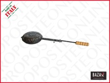 Padella per castagne caldarroste a forma di 'Disco volante' 92x35x8cm 5787