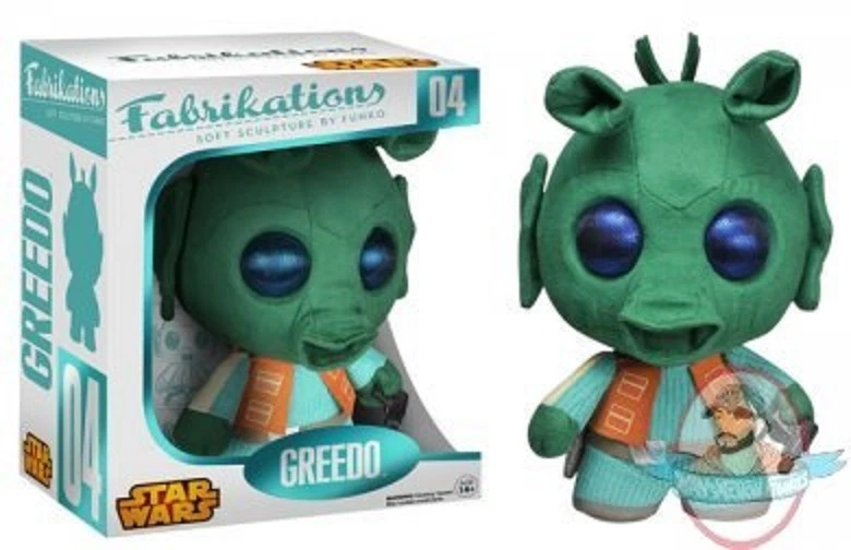 Figura de peluche Funko Star Wars Fabrikations Greedo 6 pulgadas Foto 1 de 1