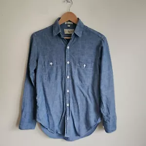 Rare 70s 80s Vintage Western Ralph Lauren denim Button Down shirt - Picture 1 of 7