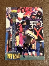 Rodney Harrison 1994 Signature Rookies Tetrad Auto Autograph /7750 On Card