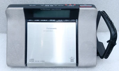 Panasonic RC-CD350 CD Clock Radio Playback Digital Tuner Weather CD-R/RW #99 - Image 1 of 4