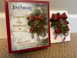 Jim Shore Legend of the Mistletoe Ornament NEW  (FREE SHIPPING) - Picture 1 of 1