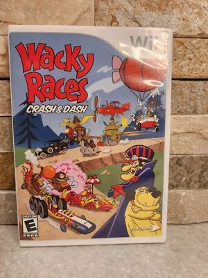 Wacky Races: Crash & Dash (Nintendo Wii, 2008) Tested Complete in Box - Image 1 of 3