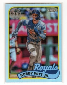 2024 Topps Chrome Update Bobby Whitt Jr. 89CU-11 - 35th Anniversary K.C. Royals - Picture 1 of 2