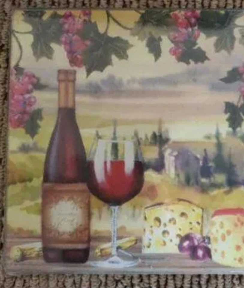 Cooking Concept Glass Cutting Board  7.75"  NEW - Image 1 of 2