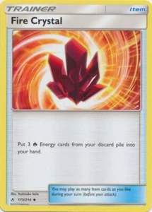 2x (SM10-173) Fire Crystal (U) Pokemon Unbroken Bonds Card # 173 - Picture 1 of 1