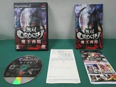 PlayStation2 - Musou Orochi Maou Sairin - postcard & leaflet. PS2. JAPAN. 51079 - Image 1 of 4