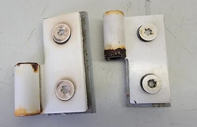 Bisagras de puerta inferior Jeep TJ Wrangler BLANCAS ENVÍO GRATUITO Foto 1 de 2