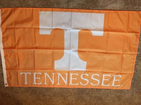 TENNESSEE VOLUNTEERS 3x5 HUGE INDOOR / OUTDOOR FLAG BANNER NCAA Cover