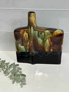 Keramik Vase Unikat Farbe Tropfenvase süßes Dekor Vintage Modern Bunt - Bild 1 von 13