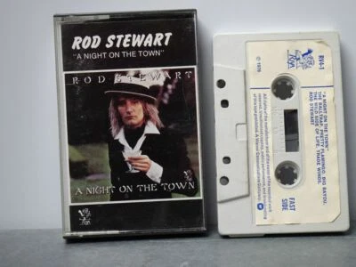 Rod Stewart:  A Night on the Town   Original Cassette - Image 1 of 2