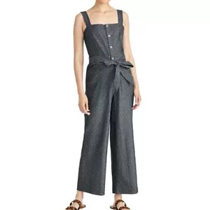 RACHEL RACHEL ROY NEW Women's Bryde Dotted Belted Jumpsuit TEDO - Picture 1 of 2