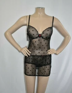 *** Jolidon ** Push Up mousse Cup Babydoll  + Slip  Modell L556/ D1551 - Picture 1 of 6