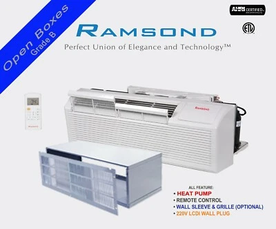 Caixa aberta grau B PTAC 15000 BTU refrigeração/calor  - Imagem 1 de 4