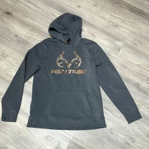Real Tree gray youth hoodie size 18/20 - Picture 1 of 3