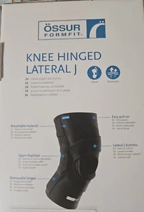Ossur Form Fit Knee Hinged Lateral J Brace variety sizes - Picture 1 of 5