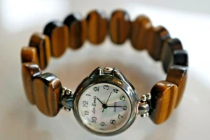 Tiger Eye Japan Movement Watch Lee Sands designer - Picture 1 of 4