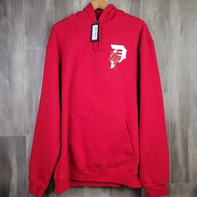 Sriracha Primitive Skateboarding X Huy Fong Foods Red Hoodie Sweatshirt Large - Image 1 of 4