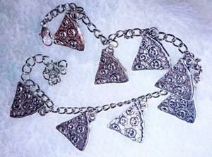 Pizza 🍕 Bettelarmband Neu - Bild 1 von 2