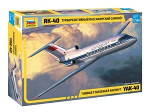 Zvezda 7030 - 1/144 Yak-40 Régional Jet - Neuf - Picture 1 of 1