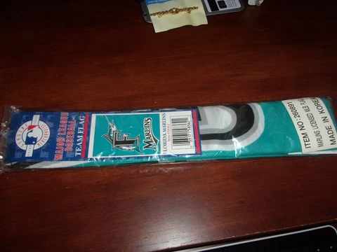 Florida Miami Marlins Team Flag Major League Baseball Genuine Licensed MLB Cover