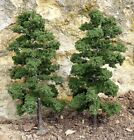 LAUB trees 2 pieces 18 cm height matching 1:32 "MADE in GERMANY" 2L