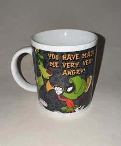 Looney Tunes 1998 Marvin the Martian Official Warner Bros Coffee Mug Cup Display - Picture 1 of 13
