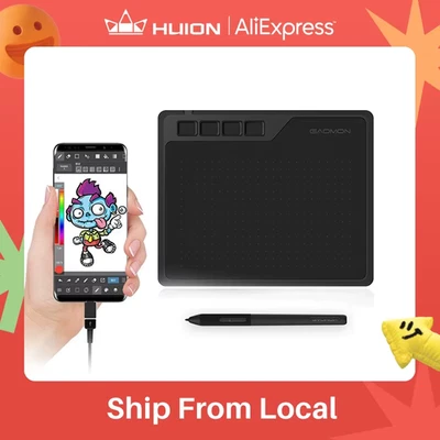 S620 6.5x4" Digital Drawing Tablet for Android, Windows, Mac OS - Image 1 of 4