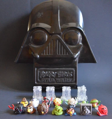 Lote de Angry Birds Star Wars Telepods Darth Vader Estuche con 14 Figuras RARAS (T 1) Foto 1 de 4