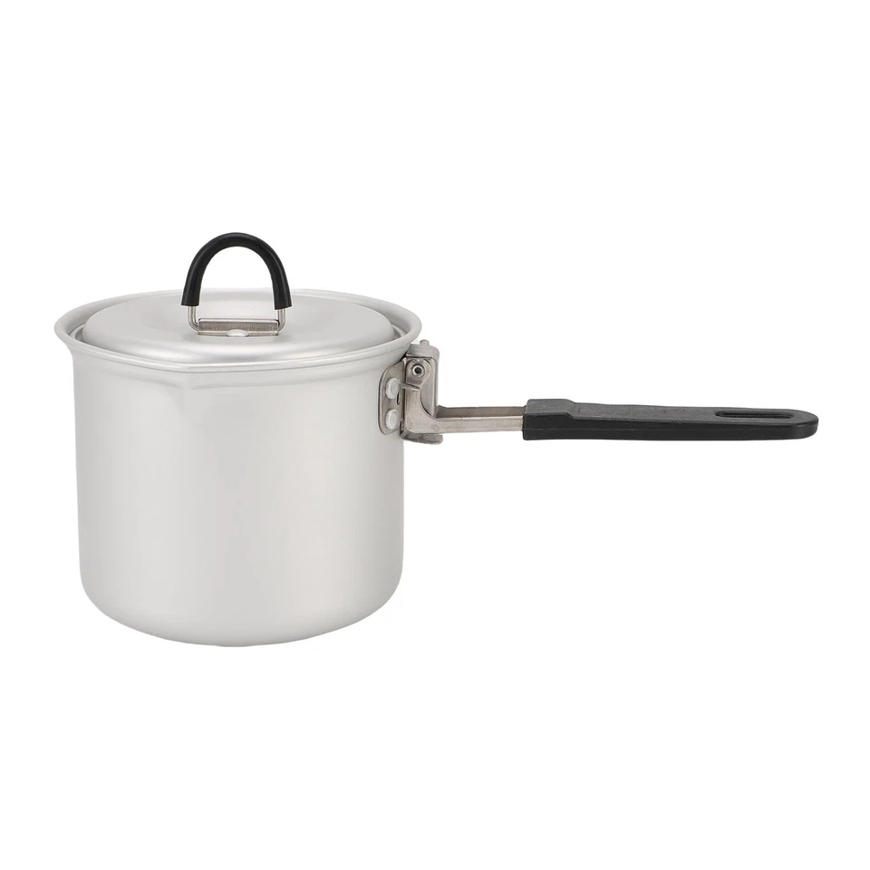 Small Milk Pot Portable Aluminum Fast Heating Foldable Camping Pot For Outdoor - Image 1 of 4