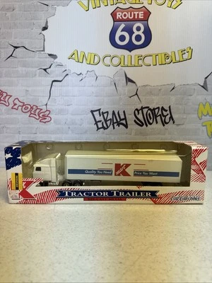Remolque tractor semirremolque ERTL 1996 1:64 K-Mart Stores Big K Store Foto 1 de 4