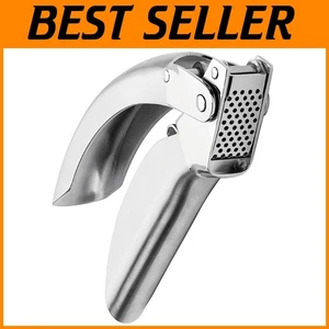 Epicurean Stainless Steel Garlic Press - Picture 1 of 10