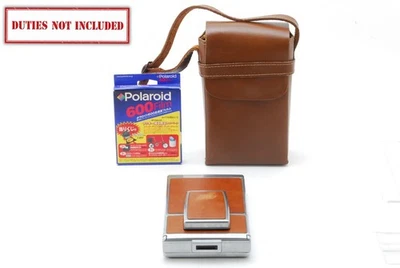 [MINT w/case] Vintage Polaroid SX-70 Land Camera Brown Film Tested From JAPAN - Photo 1/4