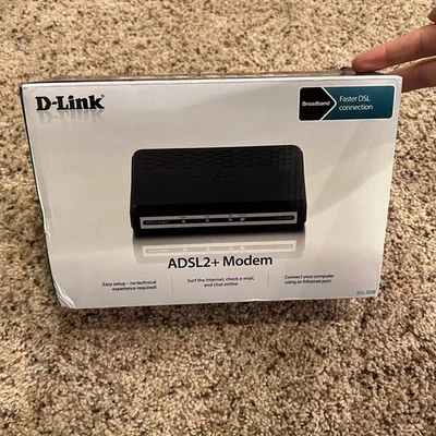 D-Link ADSL2+ Ethernet Modem-DSL-520B Broadband - Image 1 of 4