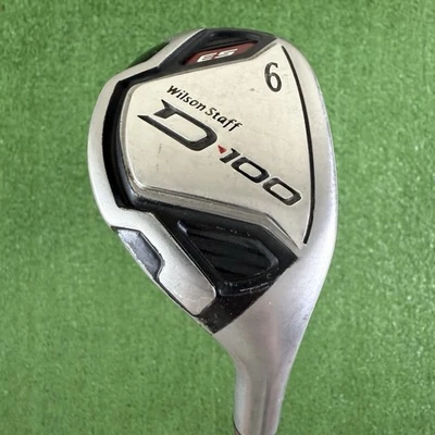 Wilson D100 ES 6 Hybrid 6H Regular Flex UST Mamiya Elements Chrome 54FR 39.75” - Image 1 of 4