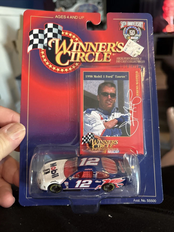 1998 Winner's Circle 1998 Mobil 1 Ford Taurus #12 Jeremy Mayfield Diecast - Image 1 of 1