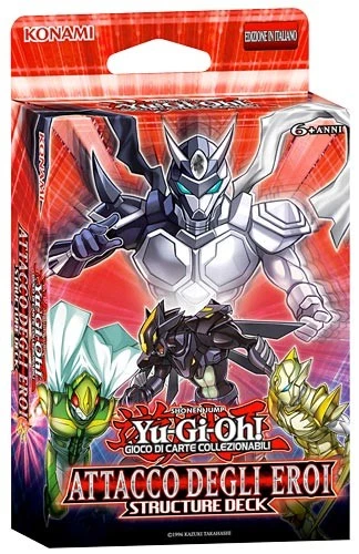 Yu-Gi-Oh! Angriff Der Helden 1. Ausgabe Strukturdeck (IT) - Bild 1 von 3