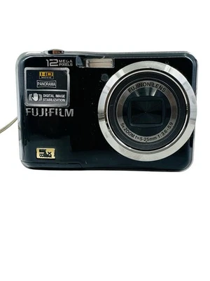 Fujifilm FinePix A Series AX200 12.2MP Digital Camera Black (NO POWER) 446 - Image 1 of 4